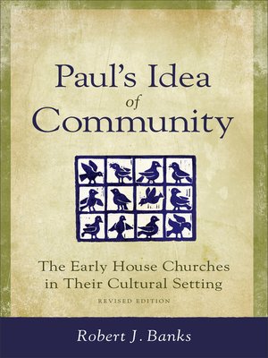 cover image of Paul's Idea of Community